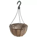 Austram 14" Progro Basic Planter with Plastic Hanger Black