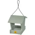 Birds Choice Hopper Feeder Recycled Plastic Sage Green 1.5