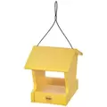 Birds Choice Hopper Feeder Recycled Plastic Yellow 1.5
