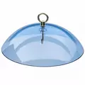 Birds Choice 10" Acrylic Protective Dome Feeder Cover Blue
