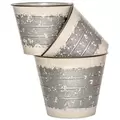 Deer Park Round Planters Silver/White Set of 3