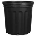 Grower Select 2 Gallon Nursery Pot, Blow Molded, Black, 65 per Case, 75 Cases per Pallet, 9.84in x 8.66in, 2.42Gal, 2Gallon