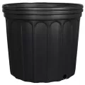 Grower Select True 3 Gallon Nursery Pot, Blow Molded, Black, 35/CS, 80CS/PL, 10.63in x 9.84in, 3.00Gal, 3Gallon
