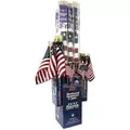 Heath 5' Wood Pole Kit & Stick Flag Variety Display