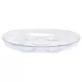 Panacea 12" D Clear Heavy Duty Saucer