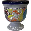 Talavera 10" Bella Especial Urn Planter Blue