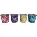 VCS 5" Butterfly Polka Dot Planter