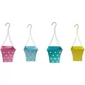 VCS 10" Hanging Polka Dot Planter