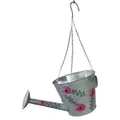 VCS 10" Hanging Watering Can Planter Handpainted Floral