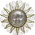 VCS 28" Silver & Gold Sun