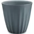 Crescent 15" Pleat Planter Slate