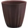 Crescent 23" Pleat Planter Bark