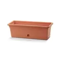 Crescent 16"x8" Emma Rectangle Planter Terra Cotta