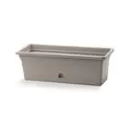 Crescent 20"x8" Rectangle Emma Planter Cappuccino