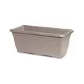 Crescent 31.5"x14"x13" Rectangle Dylan Planter Cappuccino