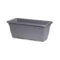 Crescent 31.5"x14"x13" Rectangle Dylan Planter Charcoal