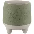 HC 10" Orion Pot Sage Granite/Birch