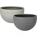 MCarr 12pc Ro-Fiber Round Planter Pallet Mixed Colors