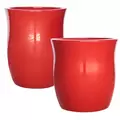 MCarr 30pc Tall Hourglass Planter Pallet Red