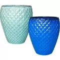 MCarr 12pc Tall Diamond Planter Pallet Mix Colors