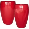 MCarr 15pc Ribbed Planter Pallet Red
