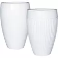 MCarr 15pc Ribbed Planter Pallet White