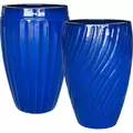 MCarr 15pc Tall Swirl Planter Pallet Admiral Blue