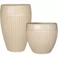 MCarr 35pc Lined Planter Pallet Yellow Cream