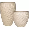 MCarr 35pc Lined Planter Pallet Yellow Cream