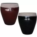MCarr 12pc Tall Hipster Planter Pallet Volcanic Mix