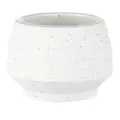 SSI 2" Stoneware Tapered Pot White
