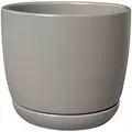 Southern Patio 12" Ceramic Ana Pot Grey