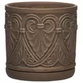 Southern Patio 8" Roman Planter Brown