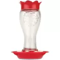 Penn 16oz Glass Hummingbird Feeder