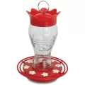 Penn 28oz Glass Hummingbird Feeder