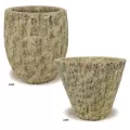 MCarr 30PC Wood Pattern Planter Plt Mossy Yellow
