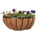 Panacea 16" Wall Planter Black Cotswold