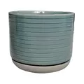 Southern Patio 8" Vado Planter Sea Blue Finish