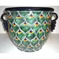 Talavera 12" Peacock Dolores Pot