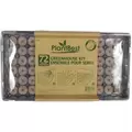 PlantBest 72 x 35mm Coconut Coir Pellet Greenhouse Kit