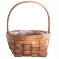 Gardener Select 4"x2.5" Wood Flower Basket Planter 32/CS