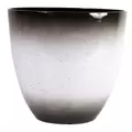 Gardener Select 12" Egg Planter Gradient Brown to White with Brown Specs 12"x12"x11.2" 6/CS
