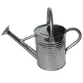 Gardener Select 4L 1.06G Watering Can Galvanized Finish Textured Pattern