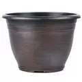 Grower Select 10.00 Tara Pot Copper Wash 6.5 Liter 1.72gal 48/CS - 10.83in OD x 7.68in H LF1102