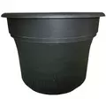 Grower Select 14.00 Orbit Pot Black / Silver 5.5gal 24/CS - 14.06in D x 10.3in H