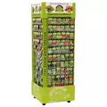 Wetsel 2400PKT Revolving 4 Panel Rack