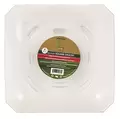 Plastec 8" Square Recycled Saucer