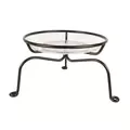 Plastec 8" Decorator Plant Stand Black