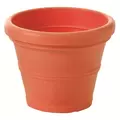 Tusco 24.5" Rolled Rim Planter Terra Cotta