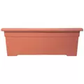 HC 28" Romana Deck Planter Clay Akro Mils